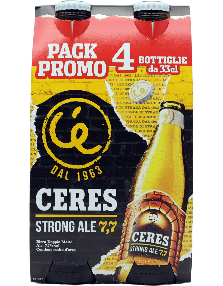 Ceres strong birra cl.33 cluster x4