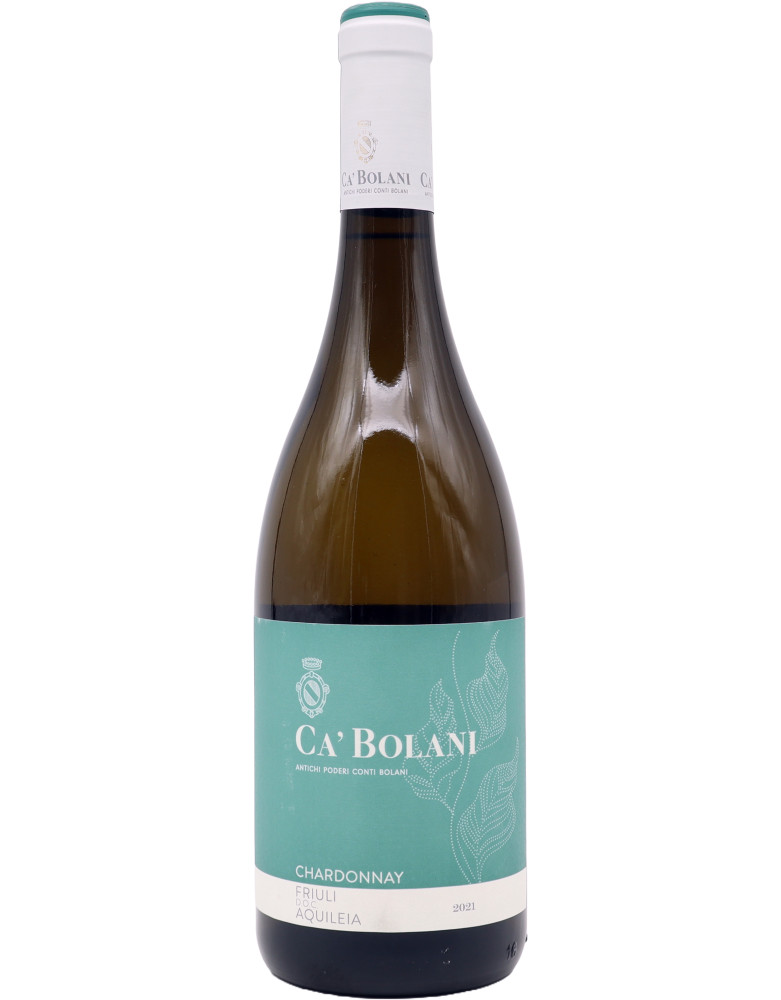 Ca'bolani chardonnay friuli doc cl75 13ø