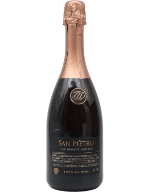 San pietro spumante brut rose cl75 12,5ø