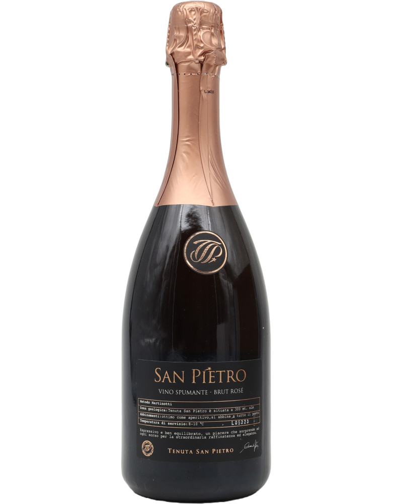San pietro spumante brut rose cl75 12,5ø