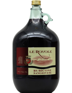 Natale verga vino sangiovese rovole lt5