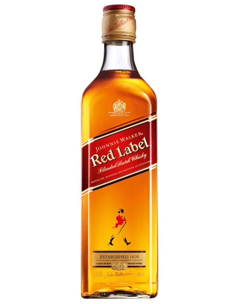 Johnnie walker red whisky lt.1  40ø