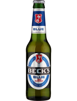 Becks birra analcolica (blu) cl.33