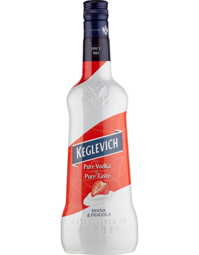 Keglevich vodka panna/fragola cl.70