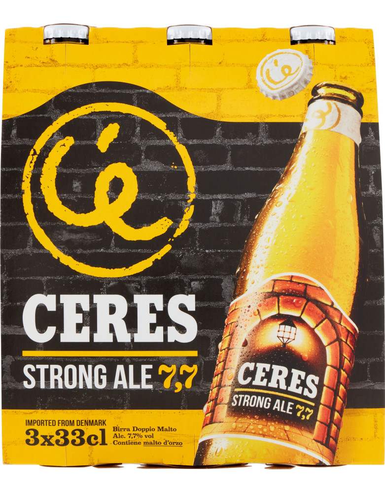 Ceres strong birra cl.33 cluster x3