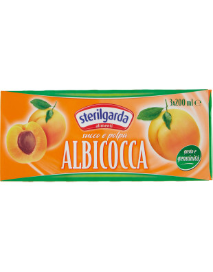 Sterilgarda succo albicocca cl.20 x3