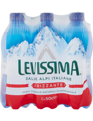 Levissima acqua gas ml.500 cluster x6