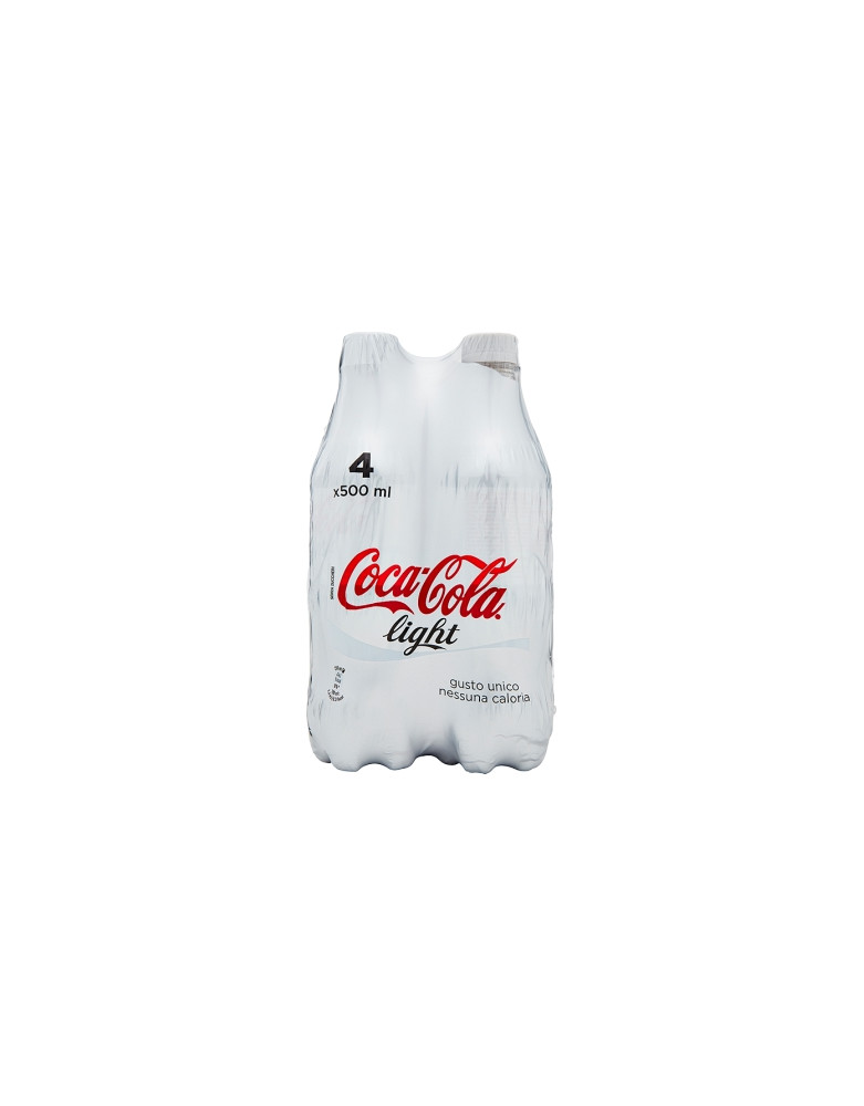 Cocacola light ml.500 cluster x 4