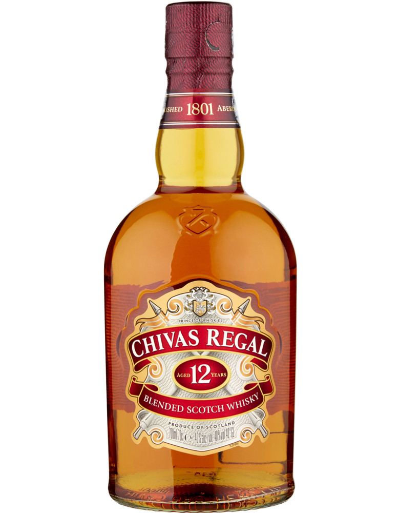 Chivas regal 12y whisky cl.70  40ø