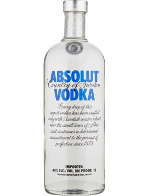 Absolut vodka lt.1   40ø