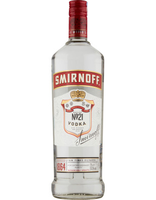 Smirnoff red  vodka lt.1  - 37,5ø