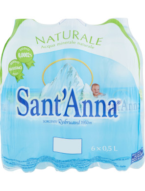 S.anna acqua nat. ml.500 cluster x6
