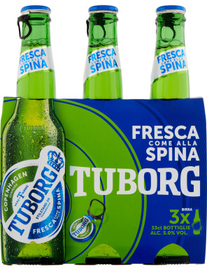 Tuborg birra cluster cl.33 cluster x3