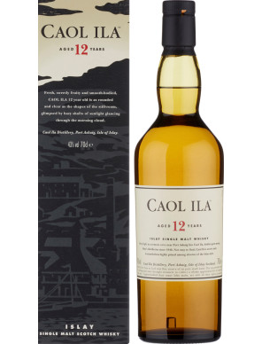 Caol ila whisky 12y ast. cl.70