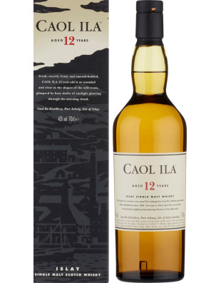 Caol ila whisky 12y ast. cl.70
