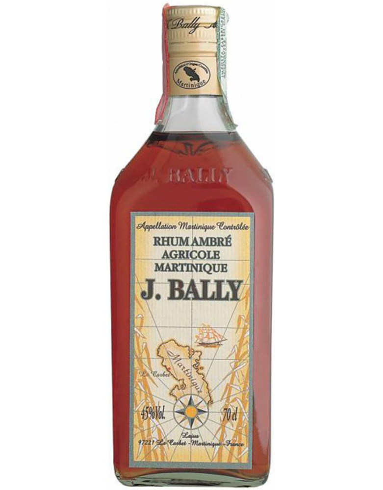 J.bally rum ambre' agricole cl.70 45ø