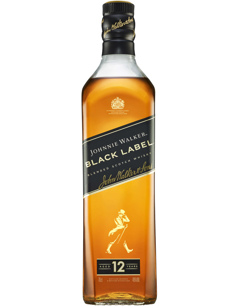 Johnnie walker whisky black cl.70 40ø