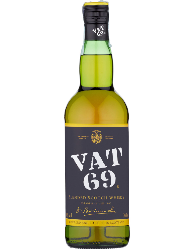 Vat 69 whisky cl.70   40ø