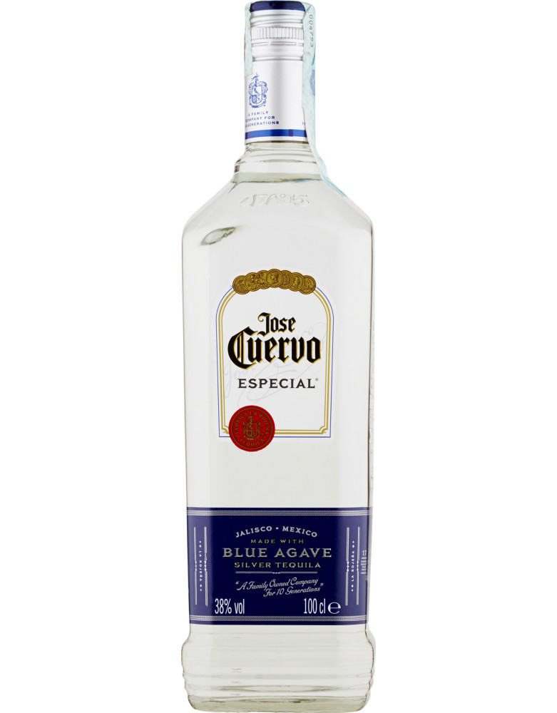 Jose cuervo tequila silver  lt.1 38ø