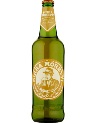 Moretti baffo oro birra cl.66 4,8ø