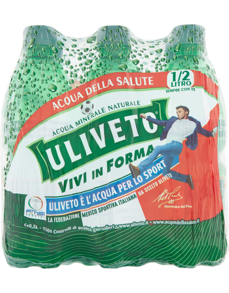 Uliveto acqua ml.500 cluster x6