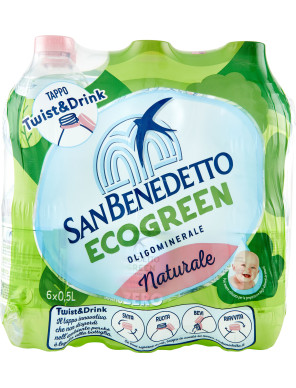 S.benedetto acqua nat.ml.500 clusterx6