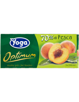 Yoga opti. succo pesca cl.20x3 70%