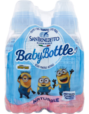 S.benedetto acqua baby cluster cl.25 x4