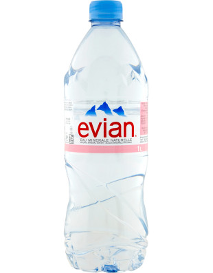 Evian acqua naturale lt.1