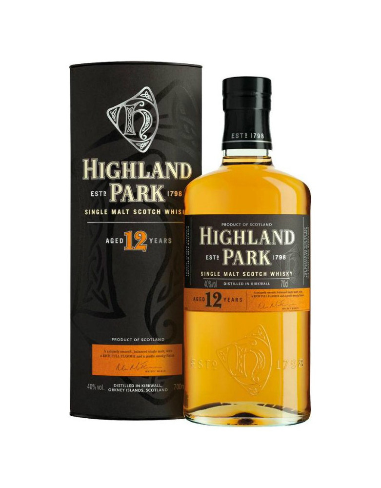 Highland park scotch whisky 12y cl.70