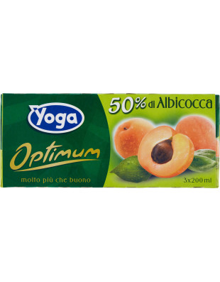 Yoga opti. succo albicocca cl.20x3 50%
