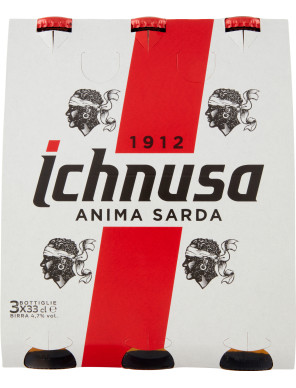 Ichnusa birra sarda clust.cl.33x3   4,7ø