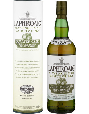 Laphroaig whisky quarter cask cl.70