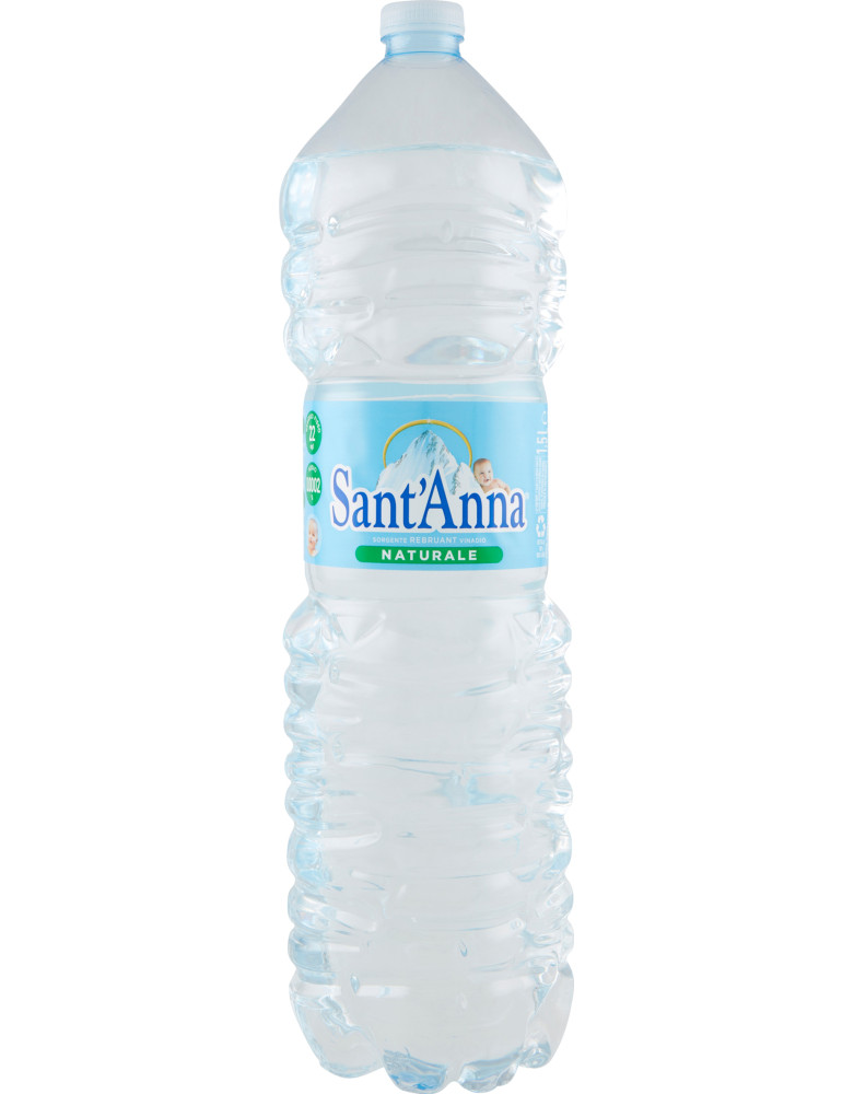 S.anna acqua naturale quadrata lt.1,5