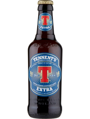 Tennent's extra strong lager birra cl.33