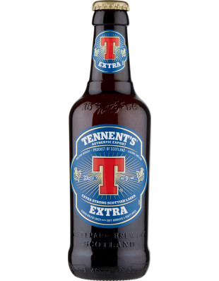 Tennent's extra strong lager birra cl.33