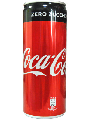 Cocacola eurocan zero lattina cl.25