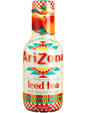 Arizona iced tea peach flav. ml.500