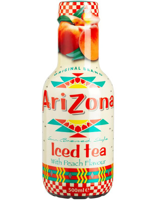 Arizona iced tea peach flav. ml.500
