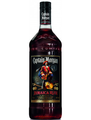Captain morgan black jamaica rum lt.1