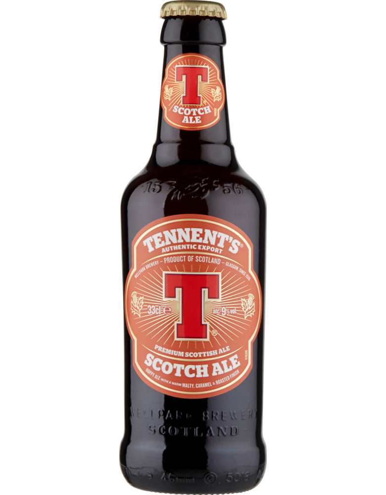 Tennent's scotch ale  cl.33 vap