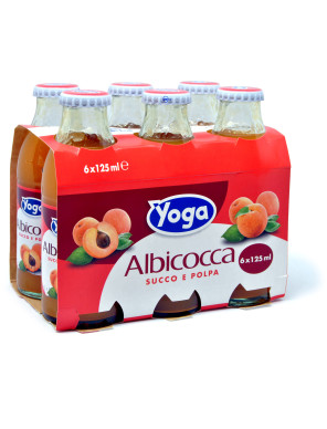 Yoga succo cluster albicocca ml.125x6 va