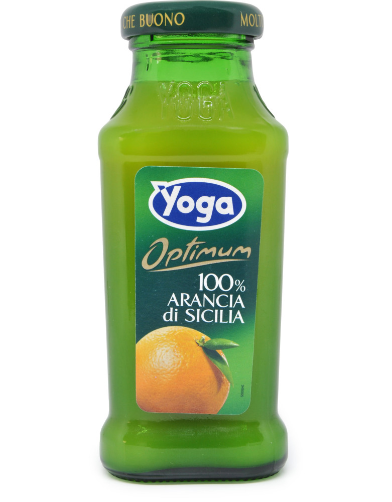 Yoga succo arancia sicil 100% cl.20 vap