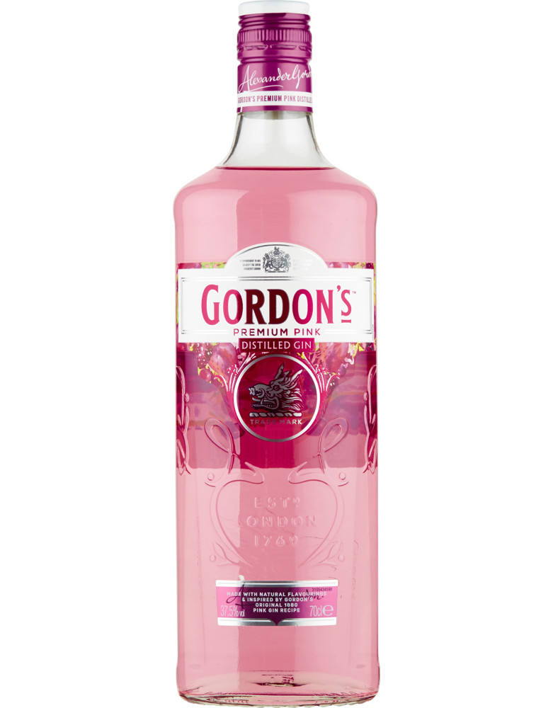 Gordons gin pink premium cl.70 37.5ø