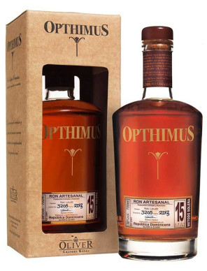 Opthimus rum 15 y.o cl70 38ø