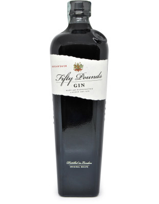 Fifty pounds gin cl70 43.5ø