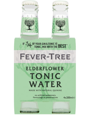Fever tree  elderflower cl20x4***ctx6