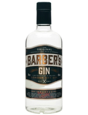 Barber's london dry gin cl.70