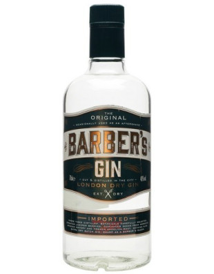 Barber's london dry gin cl.70