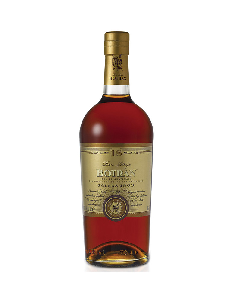 Ron botran solera rum 18y cl.70 ast 40ø
